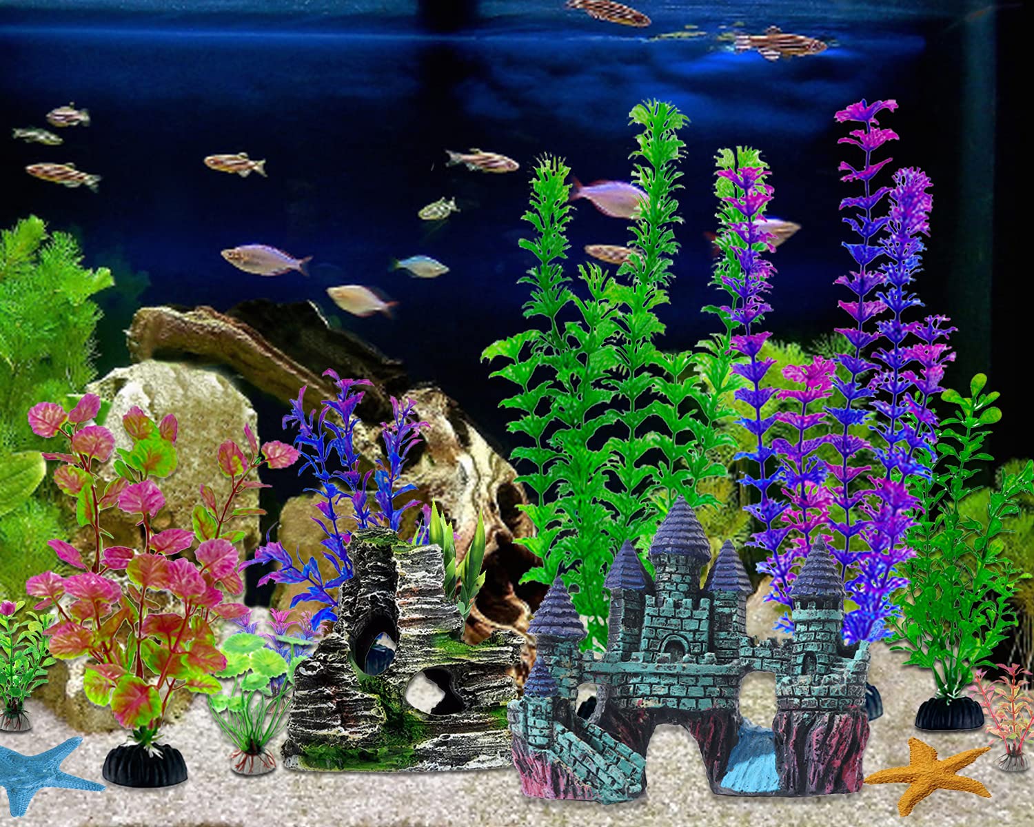 Substrate Choices as Decorations for Aquarium